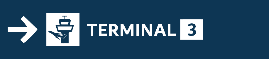 Terminal 3 at Harry Reid International Airport (LAS)