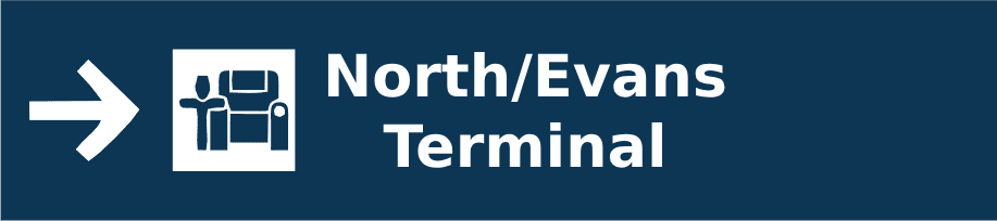 Detroit Metropolitan Airport (DTW) North/Evans Terminal 