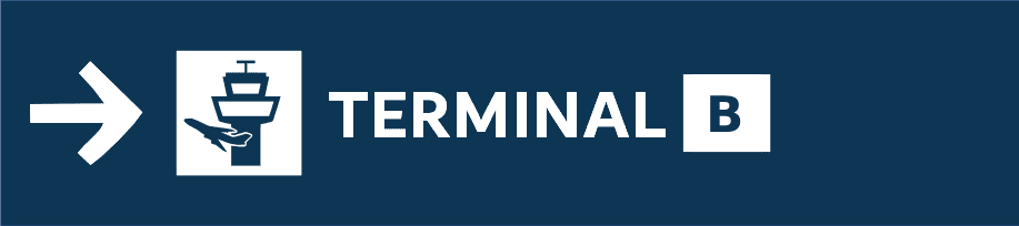 Terminal B at Dallas-Fort Worth International Airport (DFW)